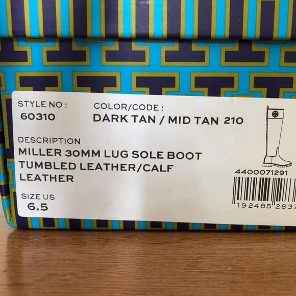 💖✨🎉 HOST PICK 💖✨🎉  Tory Burch Miller Lug Sole Boots  🎉🎊🎉 - Picture 7 of 8